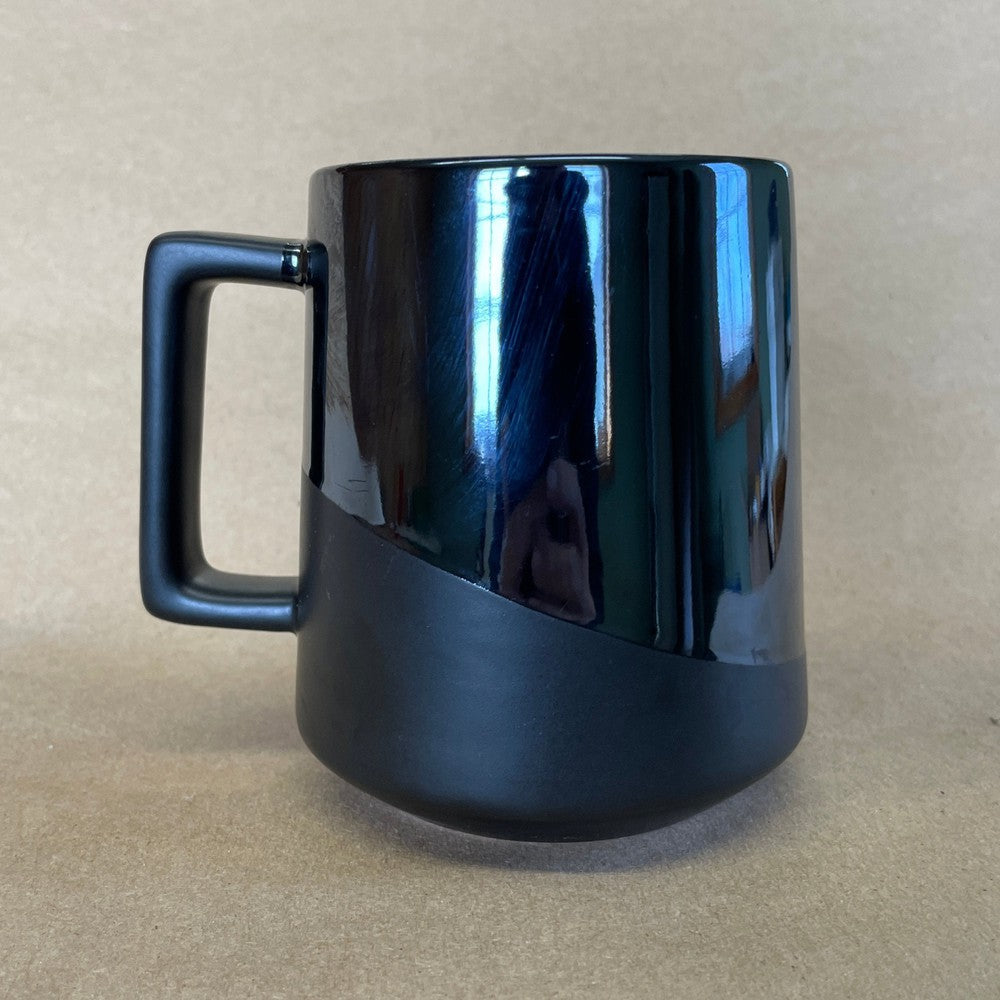 Starbucks Black Gloss and Matte Two Tone Finish Mug-2017